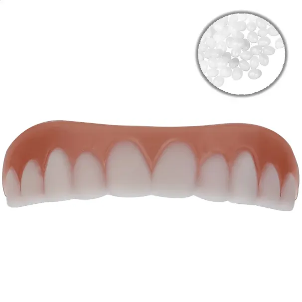 Smile Teeth Braces Lower and Upper Veneer Silica Gel False Removable Denture Oral Care Dentistry 240731_ipsvogv.com