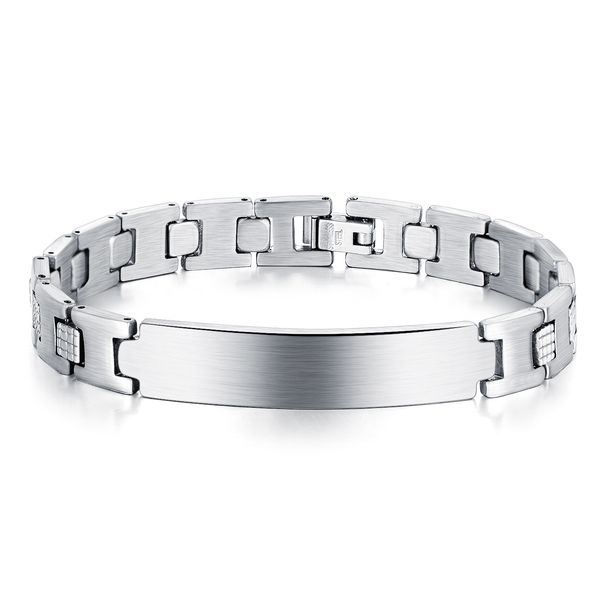 Men's Jewelry Stainless Steel Adjustable Bracelet Men's Titanium Steel Bracelet_ipsvogv.com