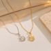 Flower Pendant Women's High-end Light Luxury Niche Design Necklace Sweet High-end Design Necklace Clavicle Chain Niche_ipsvogv.com