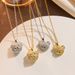 Necklace, Popular Female Internet Celebrity With A New Minimalist Cute Full Diamond Zircon Bear Necklace. Fashionable_ipsvogv.com
