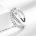 Bora Xing's New Korean Version Of High-end, Fashionable, And Elegant Zircon Is Versatile For Women's Gifts. Open Ring_ipsvogv.com