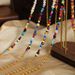 Ins Style Mixed With Natural Stone Design, Freshwater Pearl Titanium Steel Necklace, Round Bead Chain, Versatile_ipsvogv.com