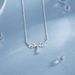 Laurel Goddess Necklace For Female Niche Design, Light Luxury Zircon Collarbone Chain, Ins Style Wheat Ear Pendant_ipsvogv.com
