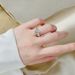 Destiny Life S Silver Heart Eight Micro Yellow Round Pear Shaped Try Three Stone Diamond Ring For Women_ipsvogv.com