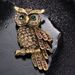 Hot Selling High-end Luxury Alloy Full Diamond Inlaid Animal Brooch Women's Clothing Pin Versatile Accessory_ipsvogv.com