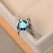 New Fashionable Micro Inlaid Round Zircon Ring Children's Simple And Versatile Travel Jewelry_ipsvogv.com
