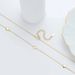 S Pure Silver Fashionable Commuting Star Collarbone Chain Temperament Versatile Personality Trend High-end Necklace_ipsvogv.com