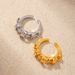 High Color Retention Electroplated Real Gold Niche Design Metal Wave Inlaid Diamond Minimalist Style Open Versatile_ipsvogv.com