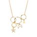 New Korean Version Of Simple Hollow Multi Ring Circle Star Moon Clavicle Necklace Necklace Female Necklace_ipsvogv.com