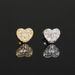 Unisex piercing earrings for women with micro inlaid zircon butterfly flower screw ear bone studs popular earrings_ipsvogv.com