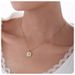 eight pointed star shell pendant necklace personality simple pendant jewelry female stainless steel_ipsvogv.com