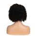 Short Bob Curly No Lace 10in 100% Human Hair Glueless Wig_ipsvogv.com