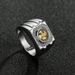 New Windmill Men's Ring With Dominance And Micro Inlaid Zircon_ipsvogv.com