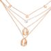 Jewelry Creative Beach Series Pearl Shell Leaf Simple Pendant Women's Necklace_ipsvogv.com