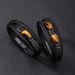 Tiger Eye For Men Multi-layer Rope Leather Stone Bead Magnetic Clasp Bracelet Men's Jewelry_ipsvogv.com
