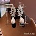Cao Shi's Horse Eyes, Leaf Earri, Female Water Drop Shaped Pearl Jewelry, Light Luxury Fairy And Lady_ipsvogv.com