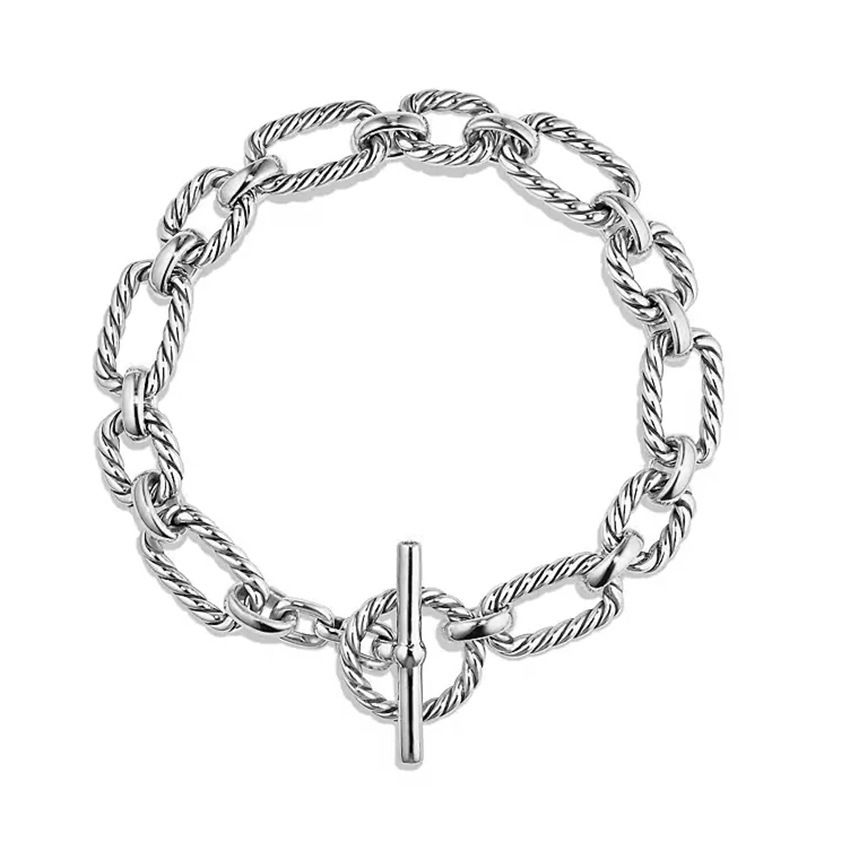 Women's Jewelry Hand Jewelry Minimalist Metal Geometric Twist Chain Bracelet_ipsvogv.com