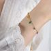 Meichen Summer Minimalist Colorful Zircon Small Titanium Steel Necklace Women's Fashion Light Luxury Design Sense Collar_ipsvogv.com