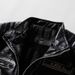 Men's leather jacket pu leather jacket European and American motorcycle clothing fleece leather jacket men_ipsvogv.com