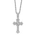 Hip Hop 3D Full Diamond Personalized Nightclub Trendy Cross Pendant Necklace_ipsvogv.com