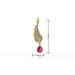 Angel Wing Pendant Necklace For Women - Colored Diamond Clavicle Chain, High-End Niche Design, Ins Style Jewelry_ipsvogv.com
