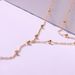 Fashion Exaggerated Geometric Fringed Round Bead Necklace Women's Temperament Multi-layer New Long Item Jewelry_ipsvogv.com