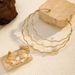 Women’s Jewelry Set Fashion Light Luxury Simple High Grade Pearl Linear Beauty 18k304 Stainless Steel Bracelet_ipsvogv.com