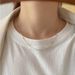 Korean Version Of Pure Silver Instagram Irregular Love Pearl Minimalist Internet Celebrity Necklace_ipsvogv.com
