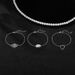 Combination Fashion Personalized Love Elephant Hollow 3-piece Set Bracelet_ipsvogv.com