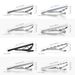 Dai Li Fashion Black Enamel Tie Clip Set High End Blue Diamond Tie Clip Hot Sale Tie Clip_ipsvogv.com