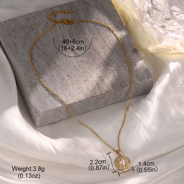 New Pearl Temperament Thick Chain Irregular Texture Tassel Long Bone Chain Necklace High End Fashion Clothing_ipsvogv.com