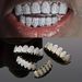 Hip Hop Copper Zircon Micro Inlaid Halloween Personality Exaggerated Hiphopgrills Braces_ipsvogv.com