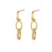 Women's Jewelry S925 Silver Needle Long Micro Paved Zircon Tassel Earrings Fashion Retro Earrings_ipsvogv.com