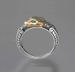 New Punk Style Hand Copper Plated Silver Two Tone Snake Fashion Men's And Women's Ring Jewelry_ipsvogv.com