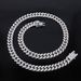 Unisex Jewelry Fashion Jewelry 10mm Thick New Full Diamond Necklace High Quality Alloy Diamond Men And Women Hip Hop Cuban Chain_ipsvogv.com
