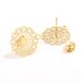 Stainless Steel Bohemian Hollow Pattern Ear Hook With Anti Allergic Vacuum Earrings DIY Handmade Jewelry Accessories_ipsvogv.com