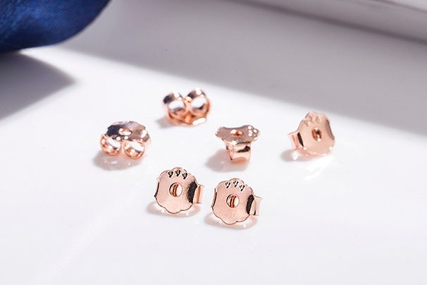Jewelry Simple 999 Pure Silver Ear Plugs Ear Caps Jewelry Accessories Earrings_ipsvogv.com