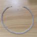 Hip Hop Inlaid Zircon Row Necklace INS Water Diamond Multiple Specifications Tennis Chain_ipsvogv.com
