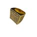 Unisex Diamond Studded Men's Ring With Exaggerated Personality And Large Square Hip Hop Trendy Cool Ring Hip Hop Trendy Hand Jewelry_ipsvogv.com