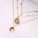 New Ethnic Style Ball Sun Geometry Disc Alloy Diamond Crystal Multi Layered Necklace/Pendant_ipsvogv.com