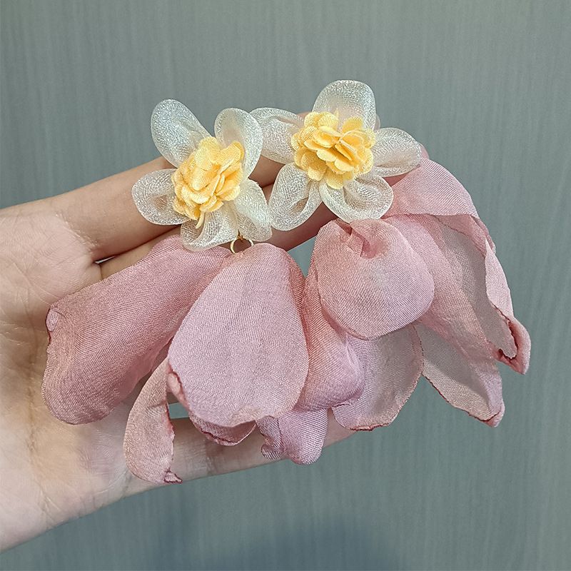 Women’s Jewelry Set Fashion Forest Flower Earrings New Design Niche Unique Earrings Light Luxury High End Bride Earrings For Women_ipsvogv.com