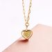 Sterg Sier K Gold Necklace Female Love Clavicle Chain New Tide_ipsvogv.com