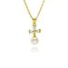 New Bow Pearl Zircon Pendant Bow Ins Net Red All Match Zircon Necklace Female_ipsvogv.com
