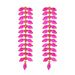 Long Rhinestone Leaf Tassel Earrings Women Catwalk Party Dinner Jewelry Shiny Luxury Earrings_ipsvogv.com