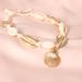 Beach Japanese and Koean Cute, Popula, Fashionable, Pesonalized Alloy Shell Woven Feet Chains fo Women's New_ipsvogv.com