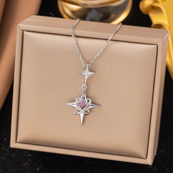 【 New Product 】 Micro Inlaid Zircon Cross Copper Gold-plated Pendant Necklace, Light Luxury And High-end Feeling,_ipsvogv.com
