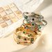 Niche Design Fashionable Whole Body Titanium Steel K Gold High-end Light Luxury Bracelet_ipsvogv.com