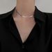 S Pure Silver Flat Snake Bone Plain Chain, Women's Cold And Indifferent Style, Ins Niche Design Necklace, High-end_ipsvogv.com