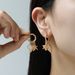Women's Jewelry Ocean Series Pearl Earrings Fashion All Match Starfish Shell Earrings_ipsvogv.com