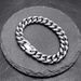 Minimalist Style Cuban Bracelet For Men Hip Hop Trend Simple Street Chain Men's Niche Design Titanium Steel Jewelry_ipsvogv.com